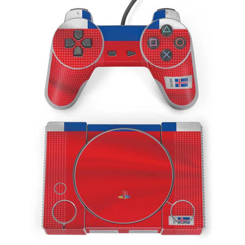 Iceland Soccer Flag PlayStation Classic Bundle Skin